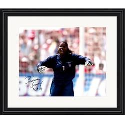 Autograph Warehouse 703682 8 x 10 in. Briana Scurry Autographed USA Womens Soccer Goaltender No.SC3 Matted & Framed Photo