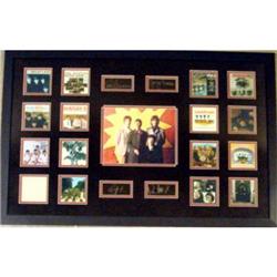 Autograph Warehouse 724098 22 x 34 in. The Beatles Framed Matted Images Laser Signatures Ringo Starr Paul Mccartney John Lennon George Harrison Blac