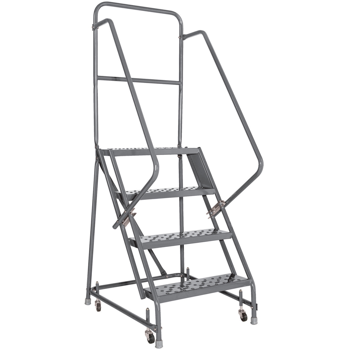 Louisville DADGSW2404W03 4-Step Steel Warehouse Ladder