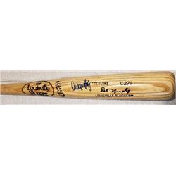 Autograph Warehouse 724118 Dale Murphy Autographed Atlanta Braves Legend Louisville Slugger Baseball Bat