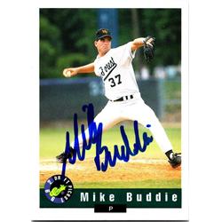 Autograph Warehouse 688429 Mike Buddie Autographed Wake Forest Deamon Deacons 1992 Classic Draft Rookie No.77 Baseball Card