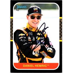 Autograph Warehouse 700172 Daniel Hemric Autographed NASCAR Driver&#44; SC 2020 Donruss No.142 Trading Card