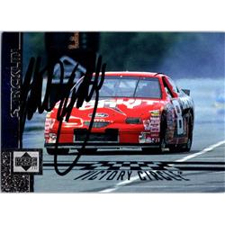 Autograph Warehouse 689279 Hut Stricklin Autographed Auto Racing&#44; NASCAR & SC 1998 Upper Deck No.53 Trading Card