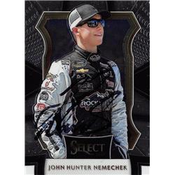 Autograph Warehouse 689162 John Hunter Nemechek Autographed Auto Racing&#44; NASCAR & SC 2017 Panini Select No.93 Trading Card