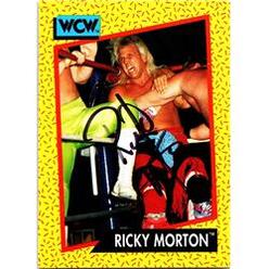 Autograph Warehouse 677440 Ricky Morton Autographed Wrestling WWE&#44; SC 1991 Impel WCW No.101 Trading Card