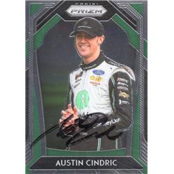 Autograph Warehouse 724275 Austin Cindric Autographed NASCAR&#44; Auto Racing & SC 2020 Panini Prizm No.44 Trading Card