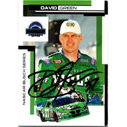Autograph Warehouse 700188 David Green Autographed NASCAR Driver&#44; SC 2005 Press Pass Eclipse No.44 Trading Card