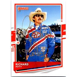 Autograph Warehouse 689457 Richard Petty Autographed Auto Racing NASCAR Legend&#44; SC 2021 Donruss No.118 Trading Card