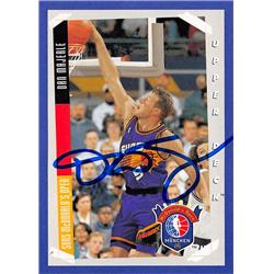 Autograph Warehouse 688107 Dan Majerle Autographed Phoenix Suns&#44; SC 1993 Upper Deck No.500 Basketball Card