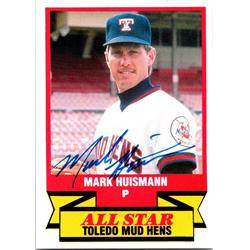 Autograph Warehouse 676322 Mark Huismann Autographed Toledo Mud Hens 1989 CMC Rookie No.26 Baseball Card