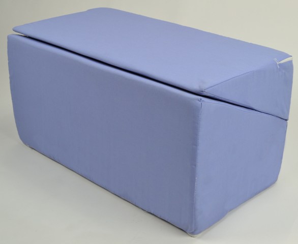 ALEX ORTHOPEDIC 5003-10BL 10 in. Folding Bed Wedge- Blue