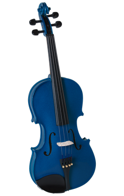 Mainframemarco principal Cremona Premier Novice Violin Outfit - Sparkle Blue&#44; 4-4