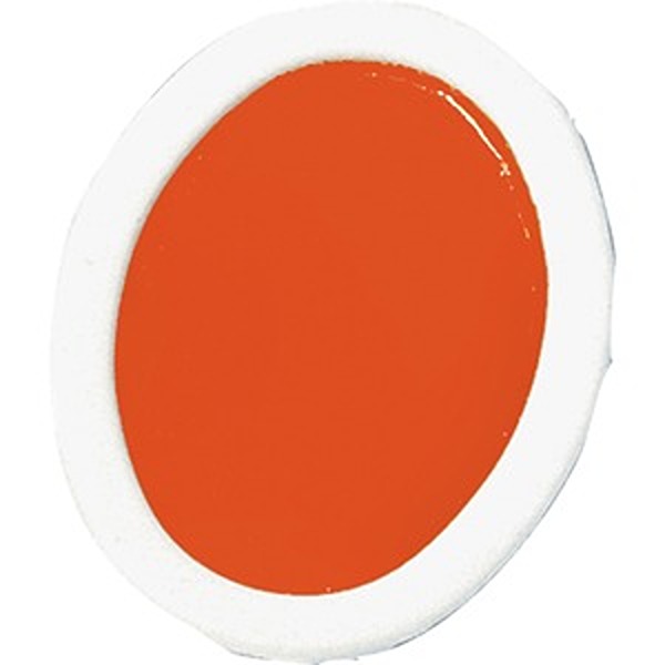 Prang DIXX810 Oval-Pan Refill Watercolor&#44; Red & Orange - Pack of 12