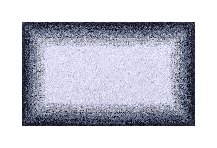 Better Trends BATO2440GRY Better Trends Torrent Collection 100% Cotton 24&' x 40&' Rectangle Bath Rug in Gray