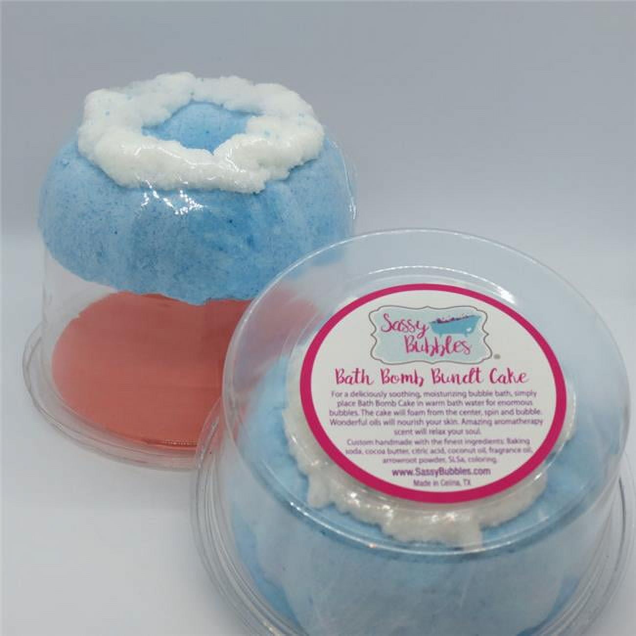 Sassy Bubbles OceanBundt Bath Bomb Bundt Cake - Ocean Waves