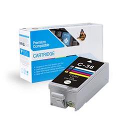 Canon Compatible CLI-36 C Color Inkjet Cartridges - PIXMA iP100 - PIXMA mini260 - 320 - Page Yield 250
