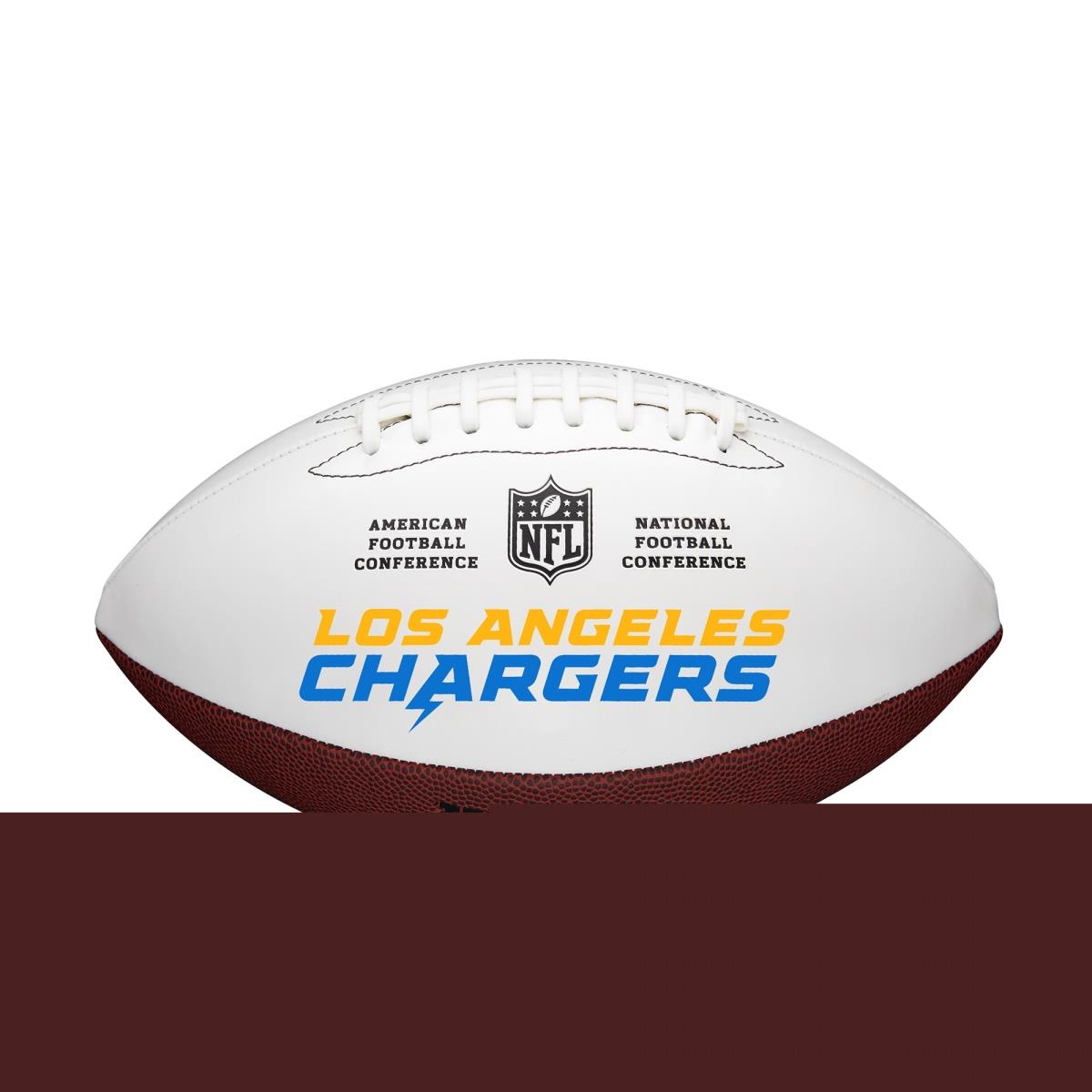 Wilson 8776895660 NFL Los Angeles Chargers Autographable Football - Full Size