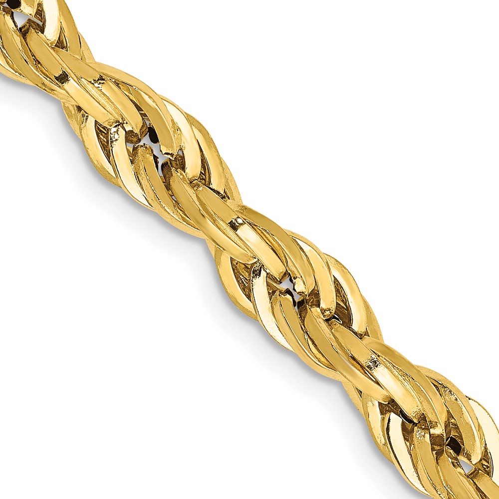 Bagatela 14K Yellow Gold 5.4 mm Semi-Solid 26 in. Rope Chain