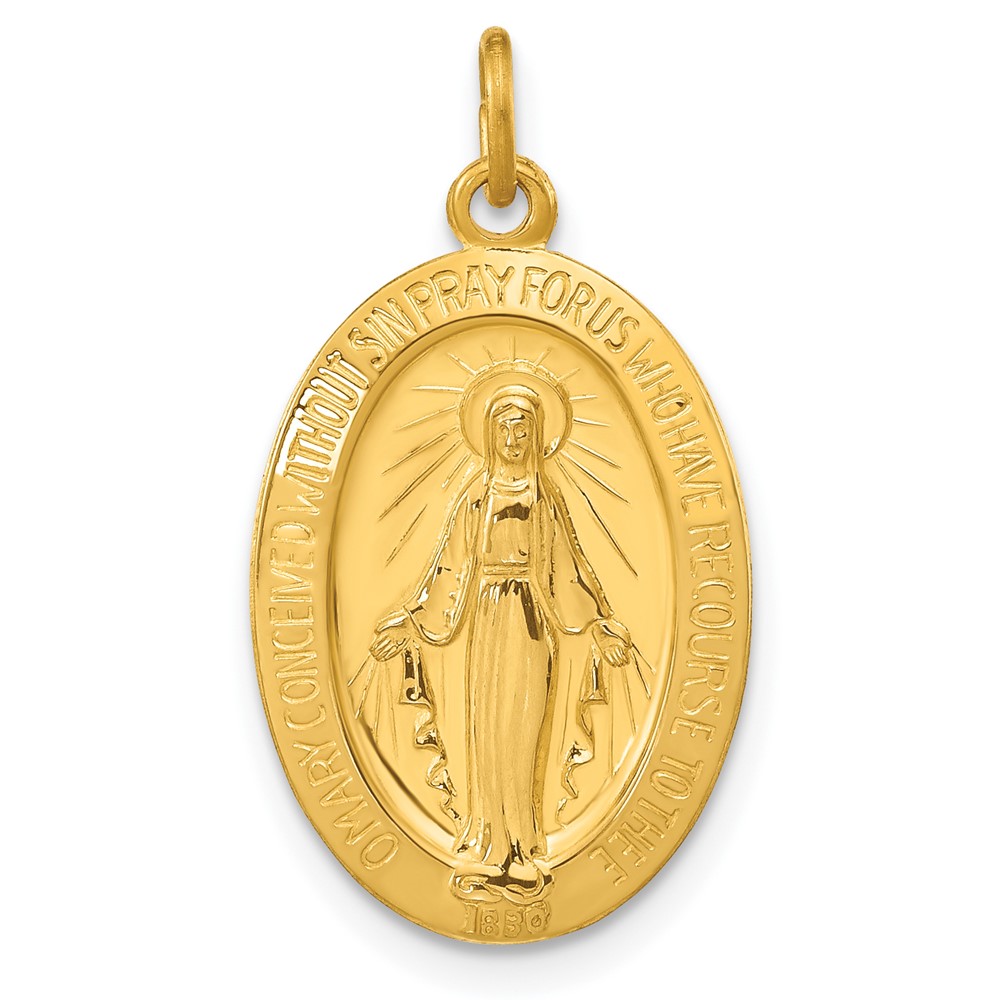 Bagatela Sterling Silver &amp; 24k Gold -Plated Miraculous Medal