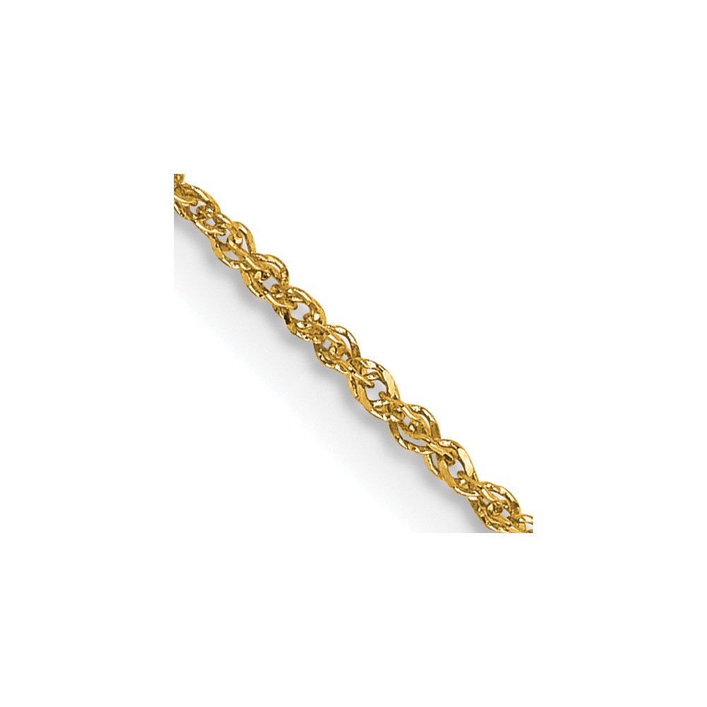 Bagatela 14K Yellow Gold 1.1 mm 14 in. Ropa Chain