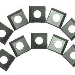rikon power tools 25-499c carbide 2-edge inserts for 25-130h planer, 10-pack