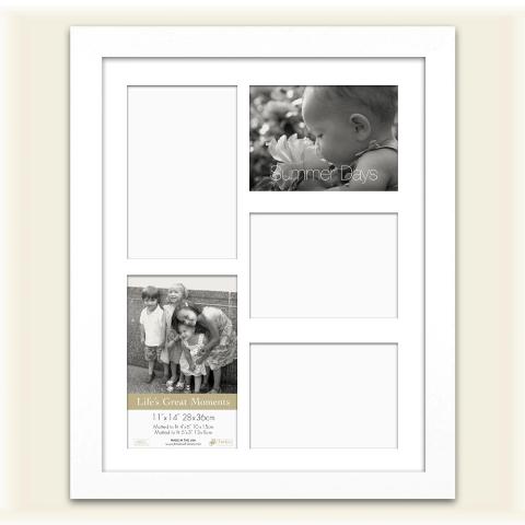 Timeless Frames 78344 Lifes Great Moments White Wall Frame, 11 x 14 in.