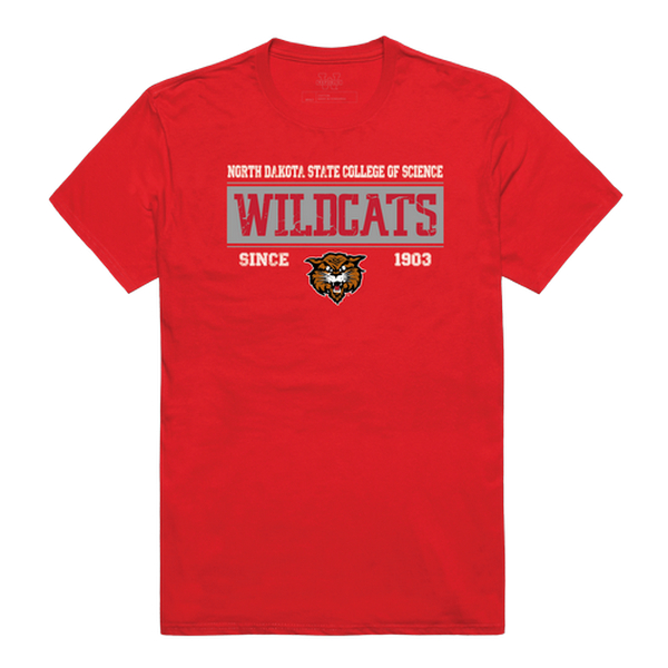 W Republic 507-724-RED-04 North Dakota State College of Science Wildcats Established T-Shirt&#44; Red - Extra Large