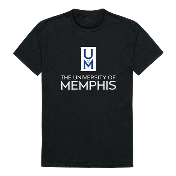 W Republic 516-339-BK2-04 University of Memphis Tigers Institutional T-Shirt&#44; Black - Extra Large