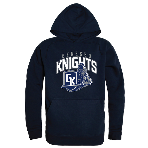 W Republic 512-520-NVY-03 The State University of New York Geneseo Knights the Freshman Hoodie&#44; Navy - Large