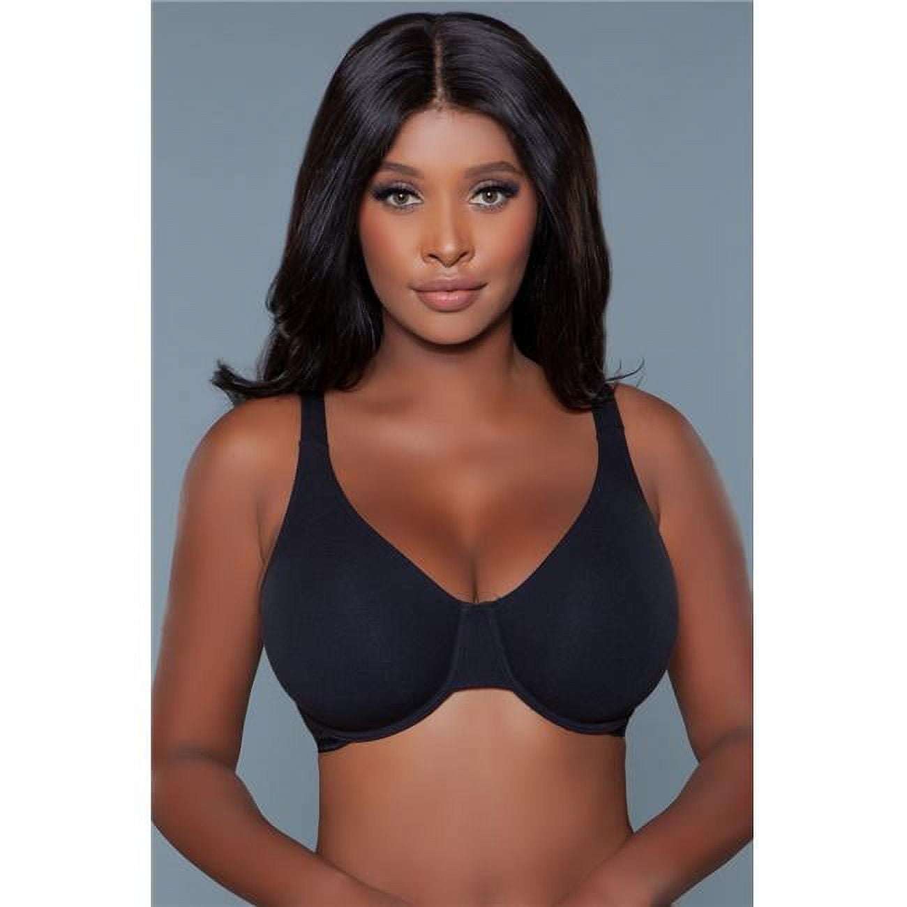 BeWicked 2216-BLK-38D Veronica Bra, Black - Size 38D