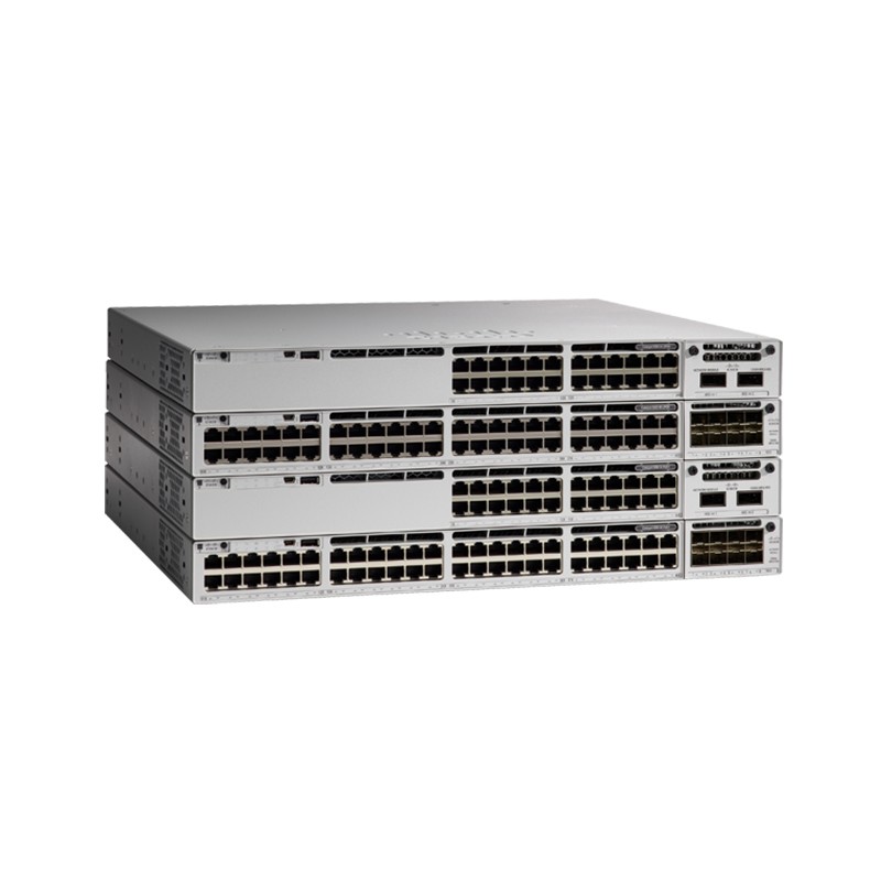 Cisco C9300L-24T-4G-E Catalyst 9300L Switches 24 Port Data Network Essentials 4X1G Uplink
