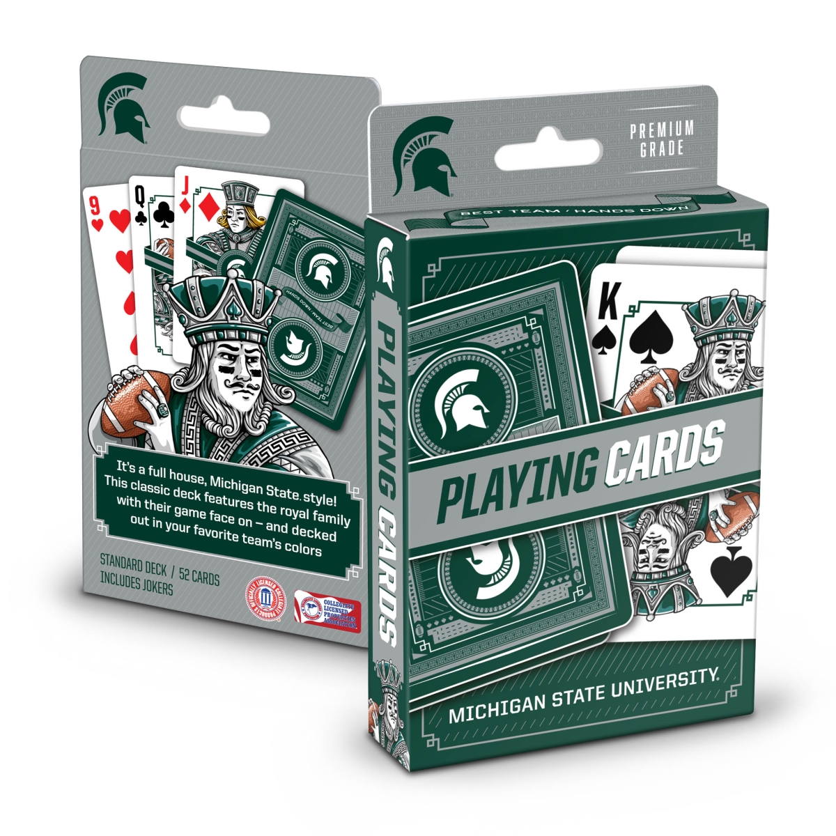 YouTheFan 1905480 NCAA Michigan State Spartans Classic Series Playing Cards