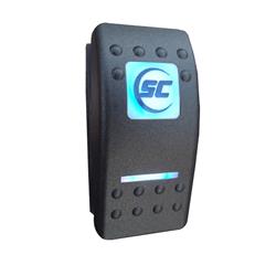 SHADOW-CASTER SCM-SWITCH-O-O-M 3-Position On-Off or Momentary Marine LED Lighting Switch