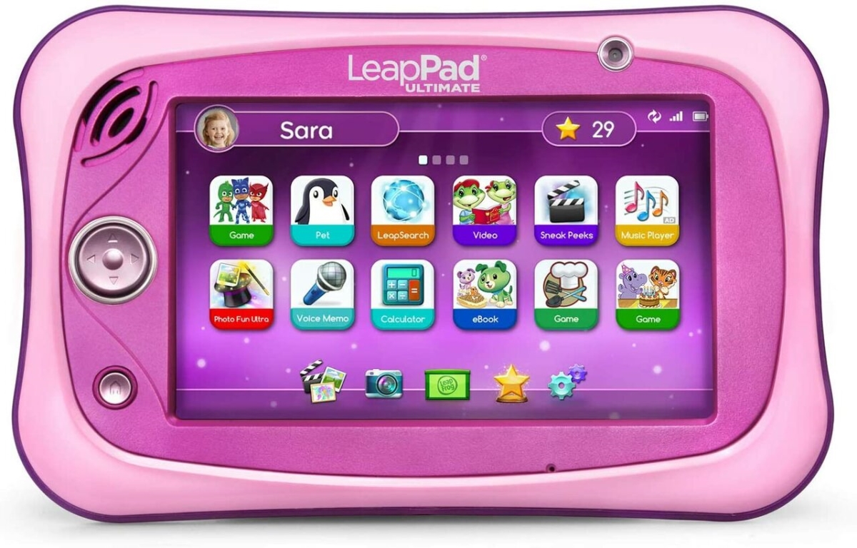 Leapfrog 30381210 LeapPad Ultimate Ready for School Tablet, Pink