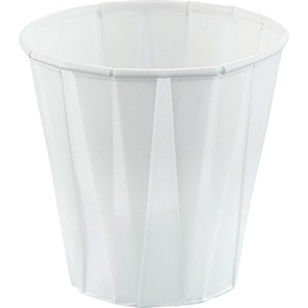 SOLO Cup Company Solo Cup SCC4502050 3.5 oz Pleated Paper Cup&#44; Pack of 100