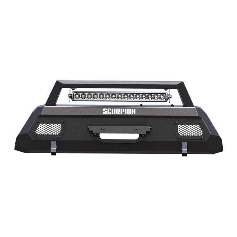 DayStar P000006 Tactical Center Mount Front Bumper with LED Light Bar