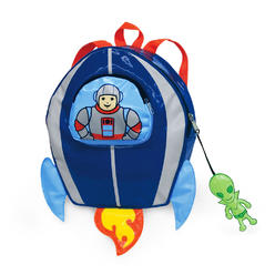 Kidorable BACKPACK-SPACE 56 Percent PVC 44 Percent Polyester Blue Space Hero Backpack - Medium