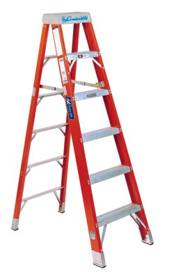 Louisville 443-FS1406HD 6&' Brute 375 Fiberglassstep Ladder