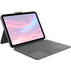 Logitech 920-011433 Combo Touch Keyboard Folio for 10.9 in. iPad&#44; Oxford Gray