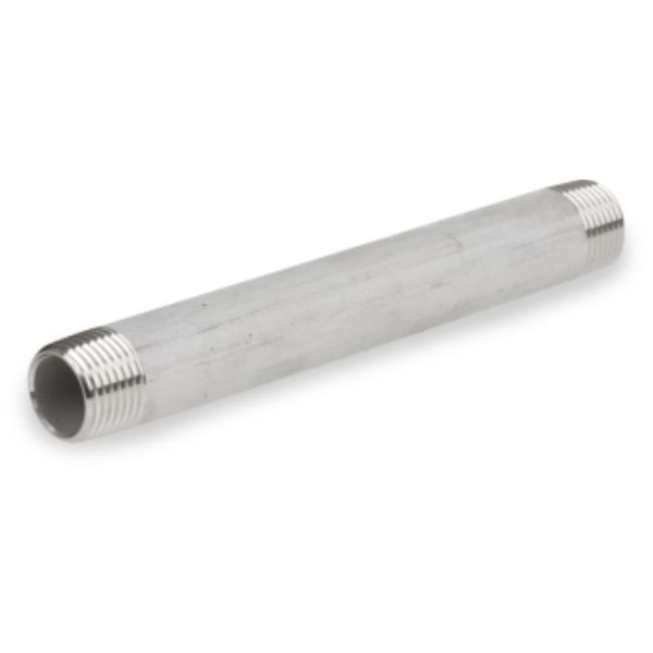 Anderson Metals Corporation Inc Anderson Metals 48104BAG 1 x 2.5 in. Stainless Steel Pipe Nipple