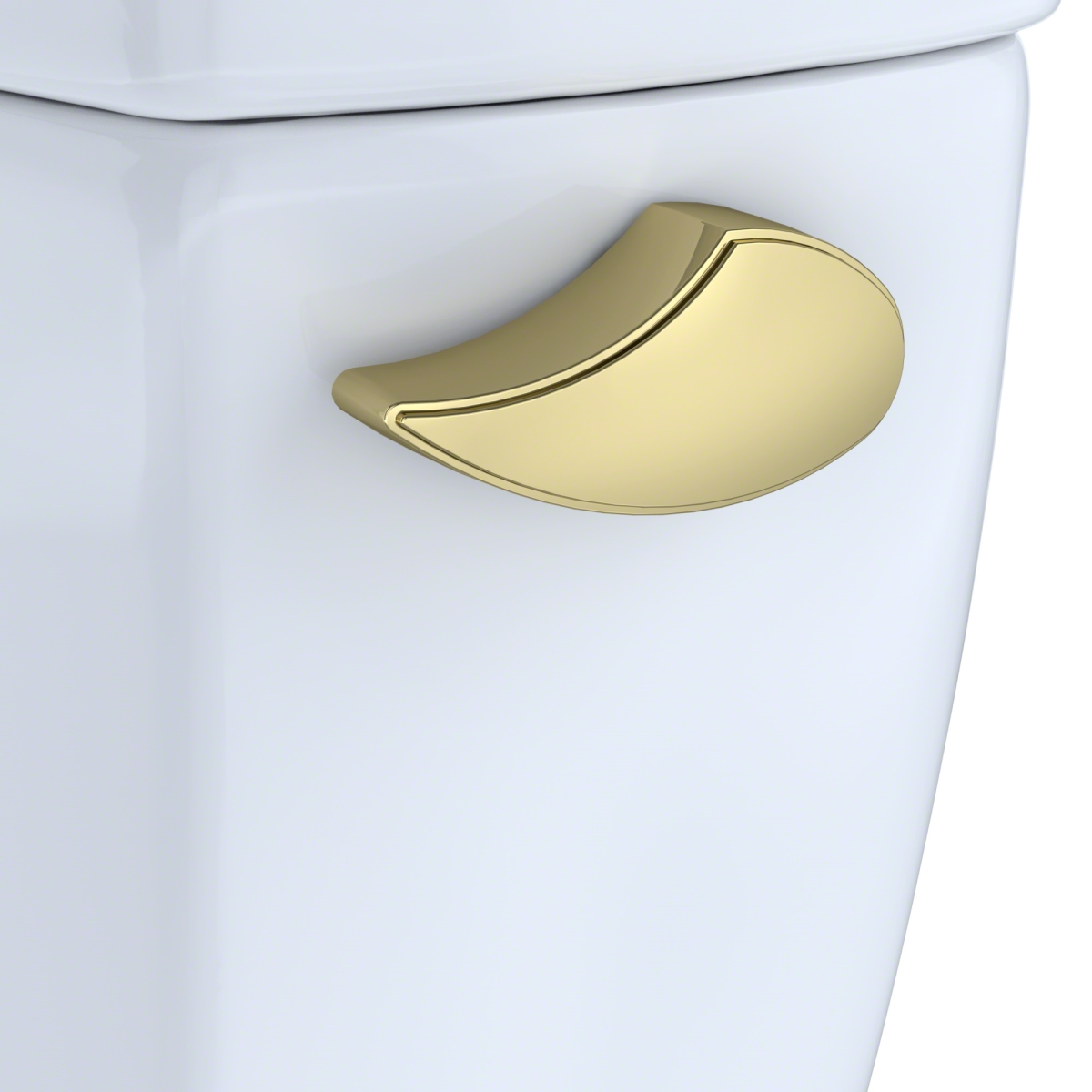 Toto THU279 No.PB Right Hand Trip Lever ST743 & ST706 - Polished Brass for Drake & Carusoe Toilet Tank