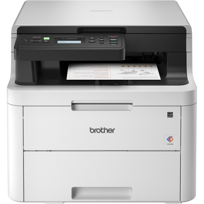 Brother BRTHLL3290CDW Compact Digital Color Printer, White