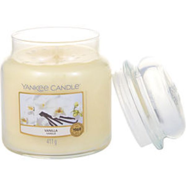 Yankee Candle 359875 14.5 oz Vanilla Scented Medium Candle Jar for Unisex