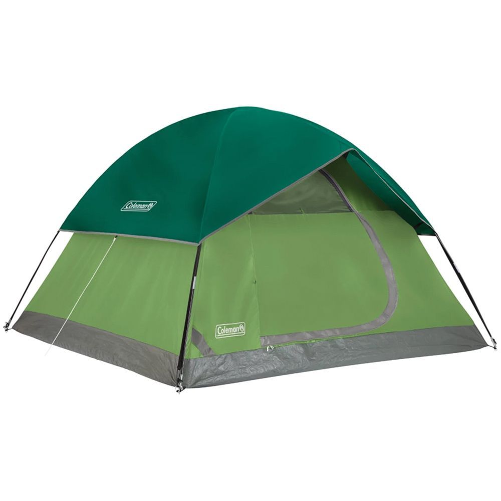 Coleman 111241 Sundome Spruce Camping Tent&#44; Green - 3 Person