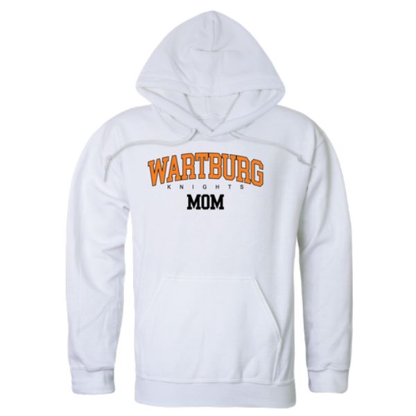 W Republic 565-708-WHT-01 Wartburg College Knights Mom Hoodie&#44; White - Small