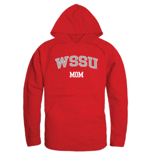 W Republic 565-607-RED-03 Winston-Salem State University Rams Mom Hoodie&#44; Red - Large