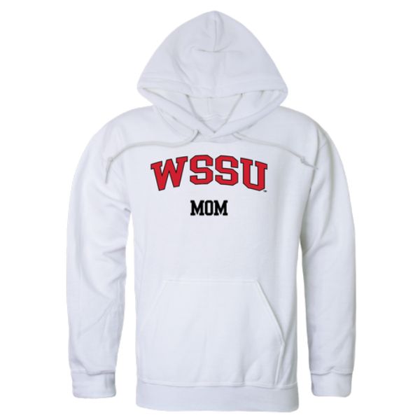 W Republic 565-607-WHT-02 Winston-Salem State University Rams Mom Hoodie&#44; White - Medium