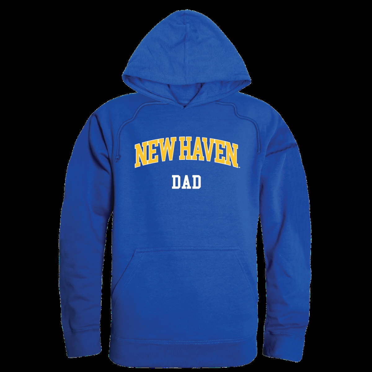 W Republic 563-663-RYL-03 University of New Haven Chargers Dad Hoodie&#44; Royal - Large