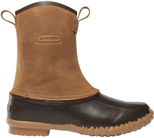 LaCrosse 273124M-11 10 in. Mesquite II S-Zip Boot, Brown - Size 11