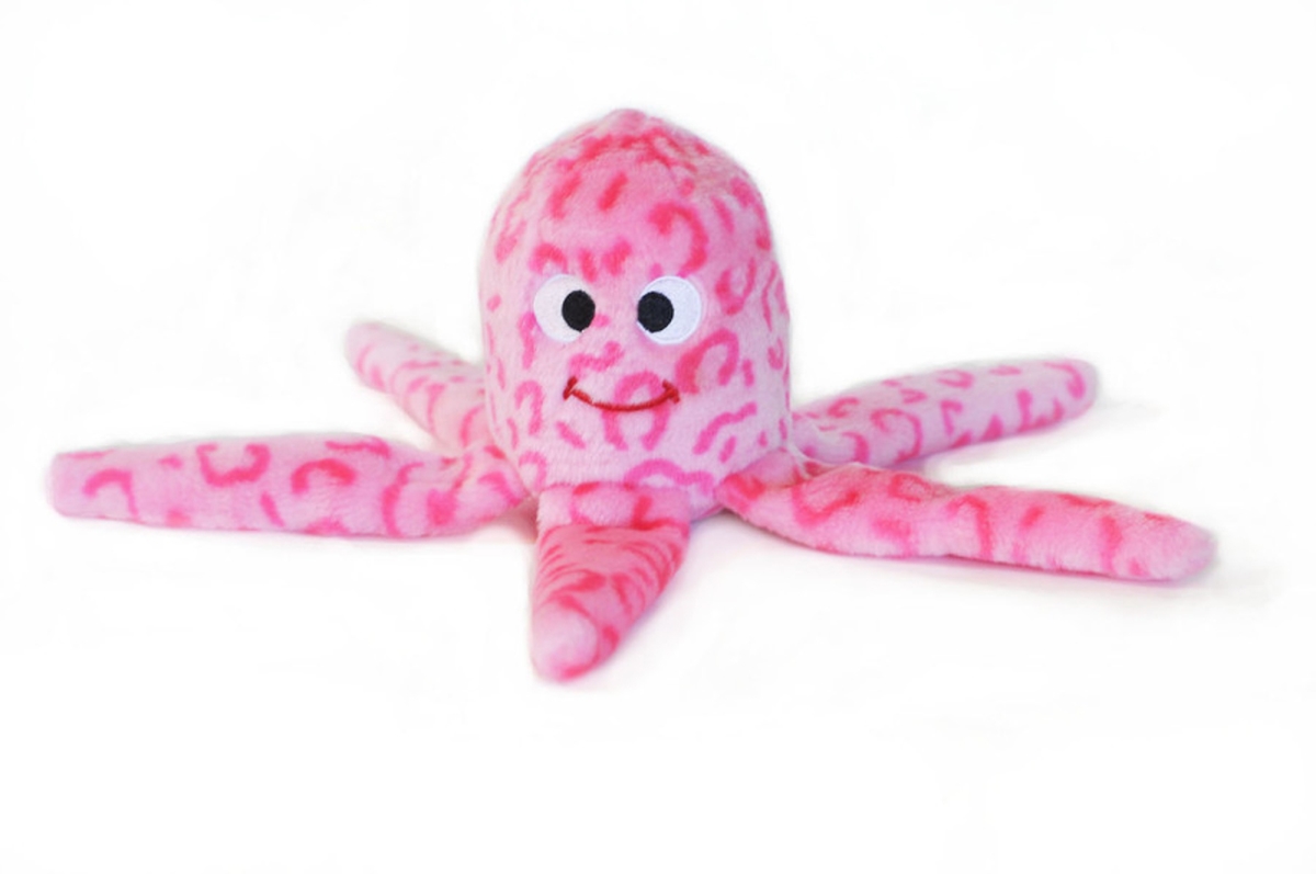 ZippyPaws 855736003203 Floppy Octopus Dog Toy - Medium